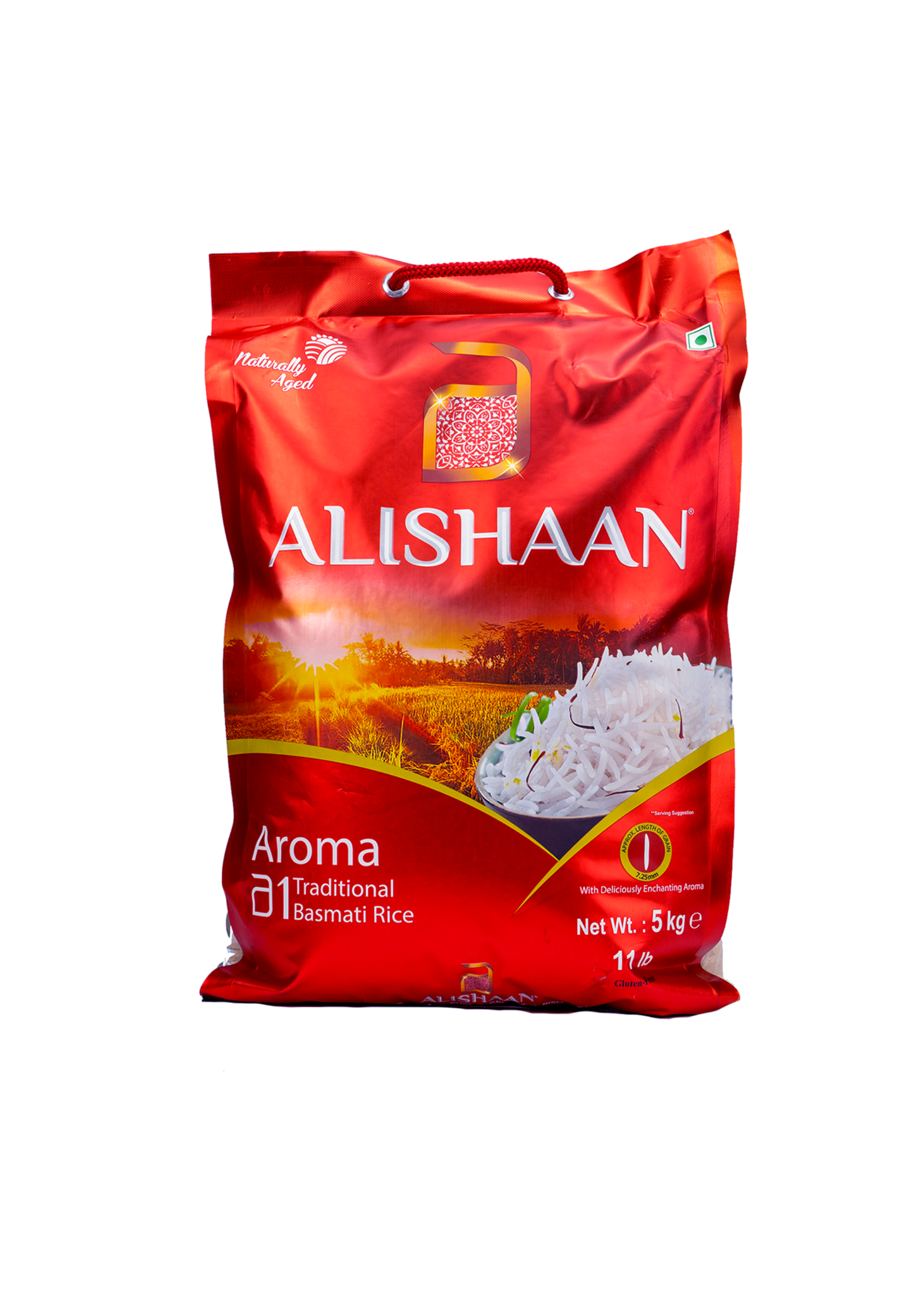 Alishaan Aroma traditional basmati rice pack