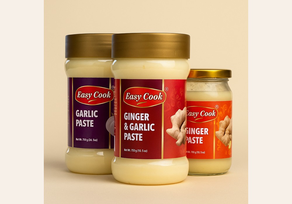 Garlic & Ginger Pastes